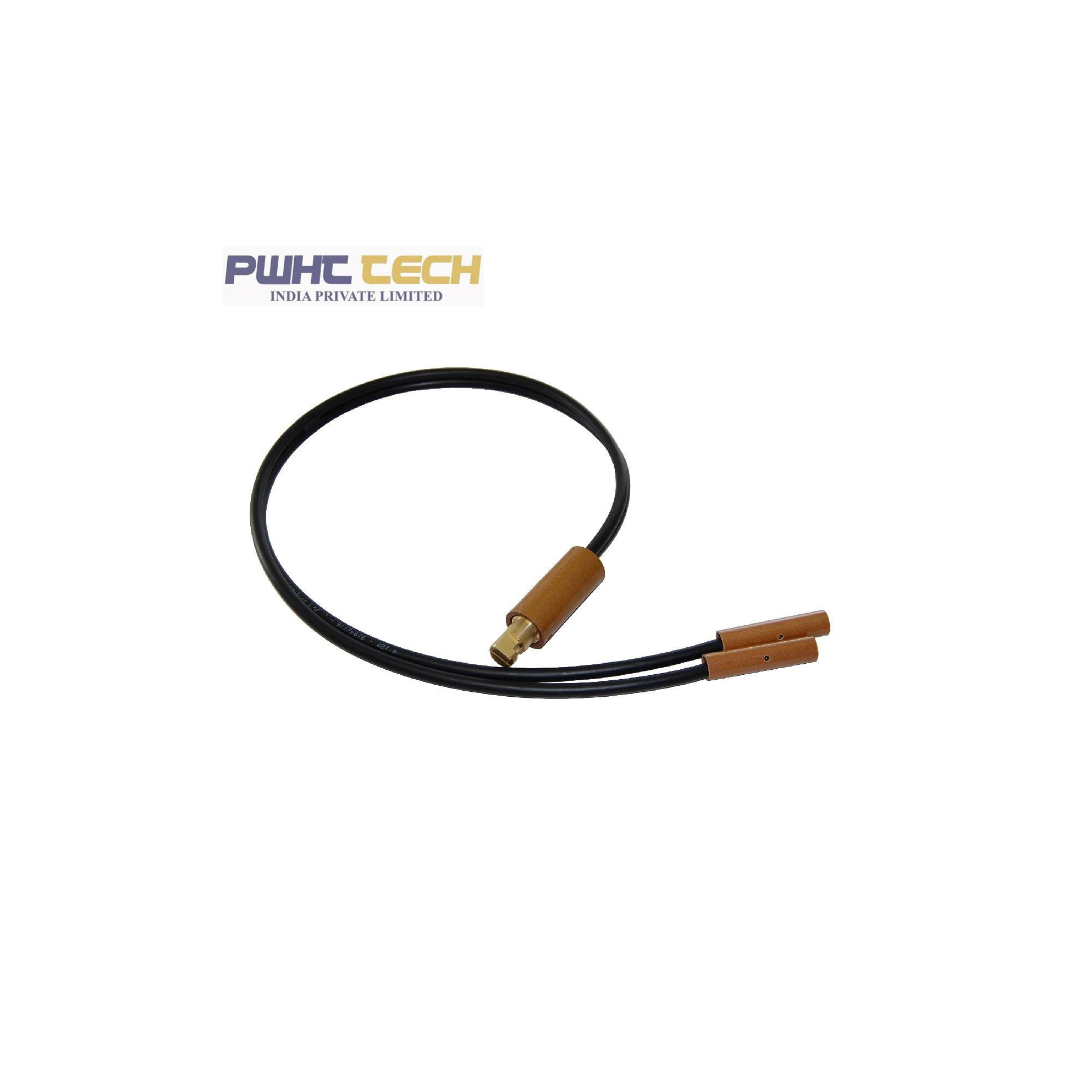 2-Way Splitter Cable – 10mm², 1m Long, Black