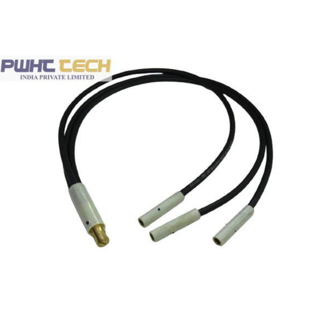 3-Way Splitter Cable – 10mm², 1m Long, Black