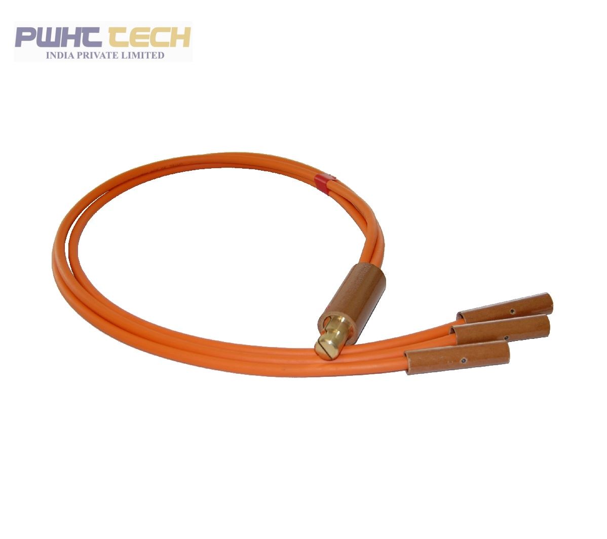 3-Way Splitter Cable – 10mm², 1m Long, Orange