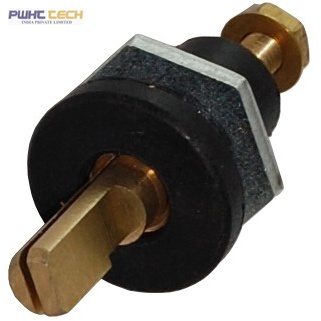 60A Male Panel Mounted Twist Lock Connector