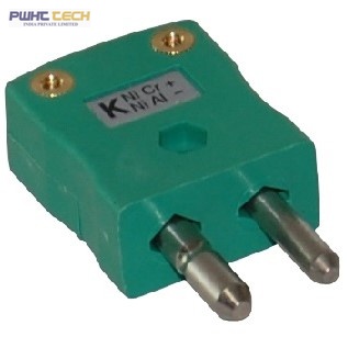 Miniature Thermocouple Plug Type K (Green)