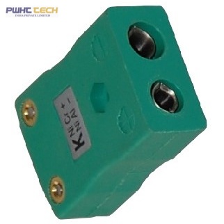 Thermocouple Socket Type K ‘Quick Wire’ (Green) – For Solid Pin Plugs